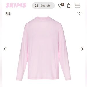 SKIMS- LONG SLEEVE T-SHIRT